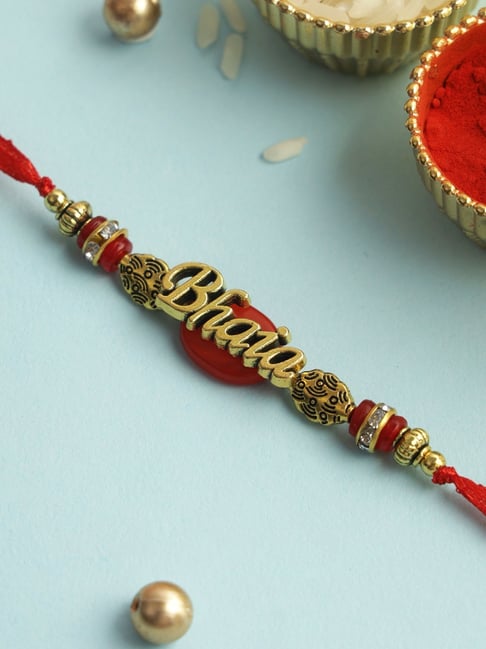 Aapno Rajasthan Bhaia Love Golden Rakhi-picture-39