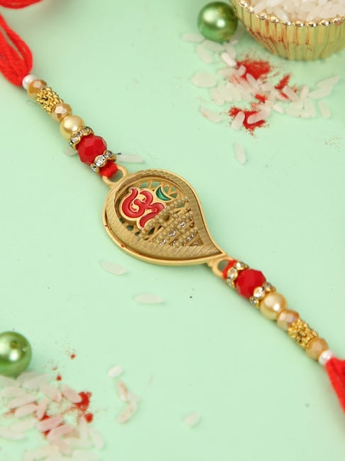 Aapno Rajasthan Gold Om Rakhi-picture-13