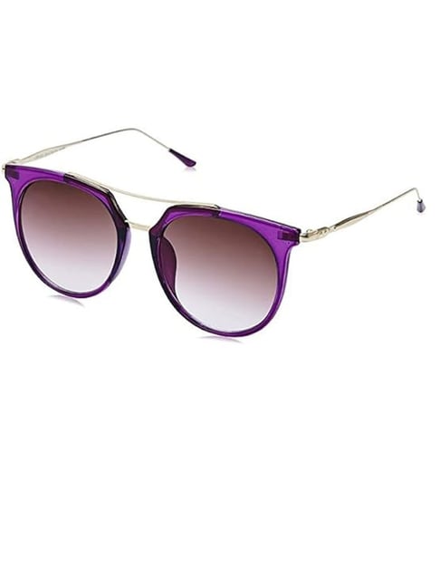 Roadies Brown Round UV Protection Sunglasses for Women-picture-30