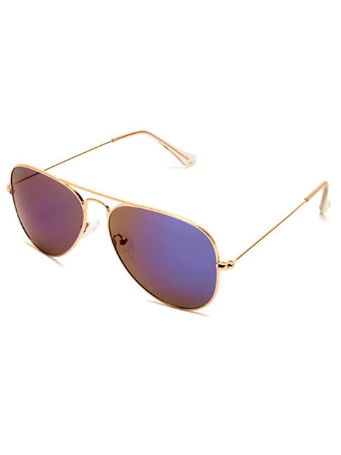 Roadies Purple Aviator UV Protection Unisex Sunglasses