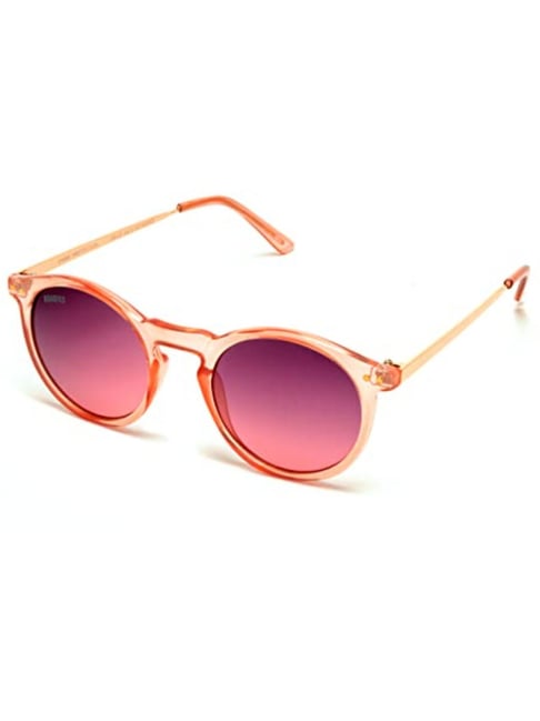 Roadies Pink Round UV Protection Unisex Sunglasses-picture-35