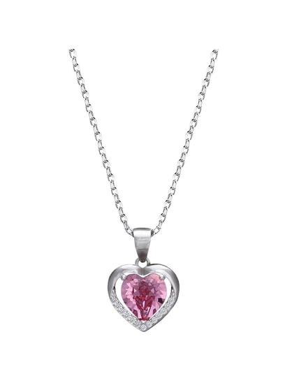 Buy GIVA 92.5 Sterling Silver Valentine Pendant with Chain