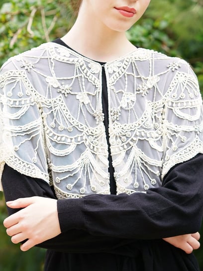 ODETTE CAPE/158cm/着用サイズF｜Bibiy.