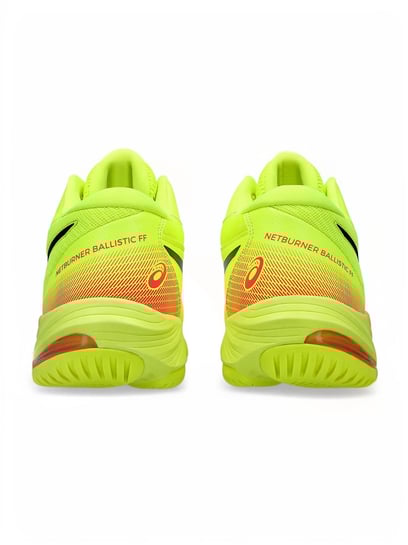 Buy Asics Men's NETBURNER BALLISTIC FF Lime Indoor Court Shoes for