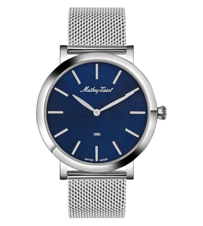Buy MATHEY TISSOT H7916ABU Swiss Made Classic Analog Watch for Men