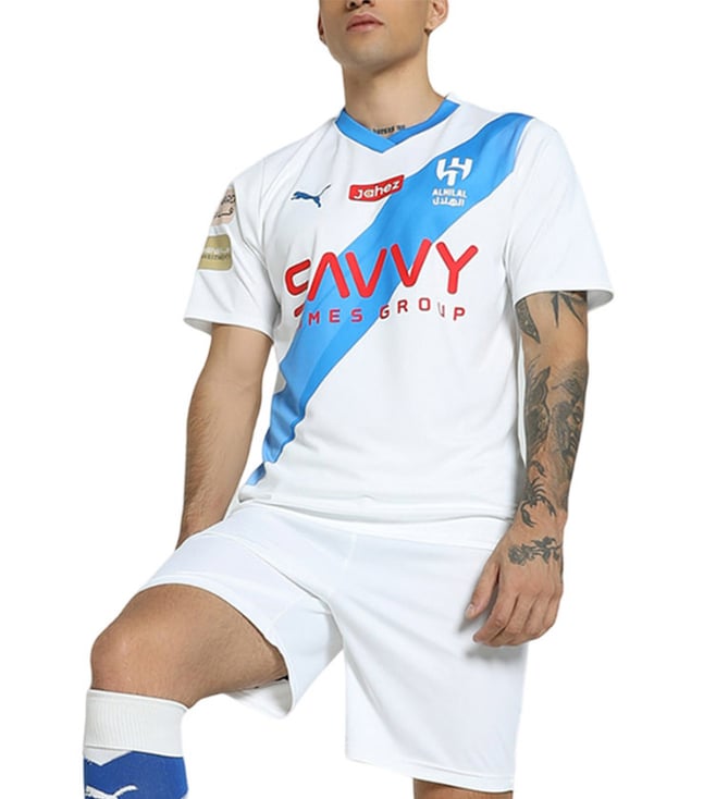 Puma White Al Hilal SFC Neymar Jr. Men's Away Replica