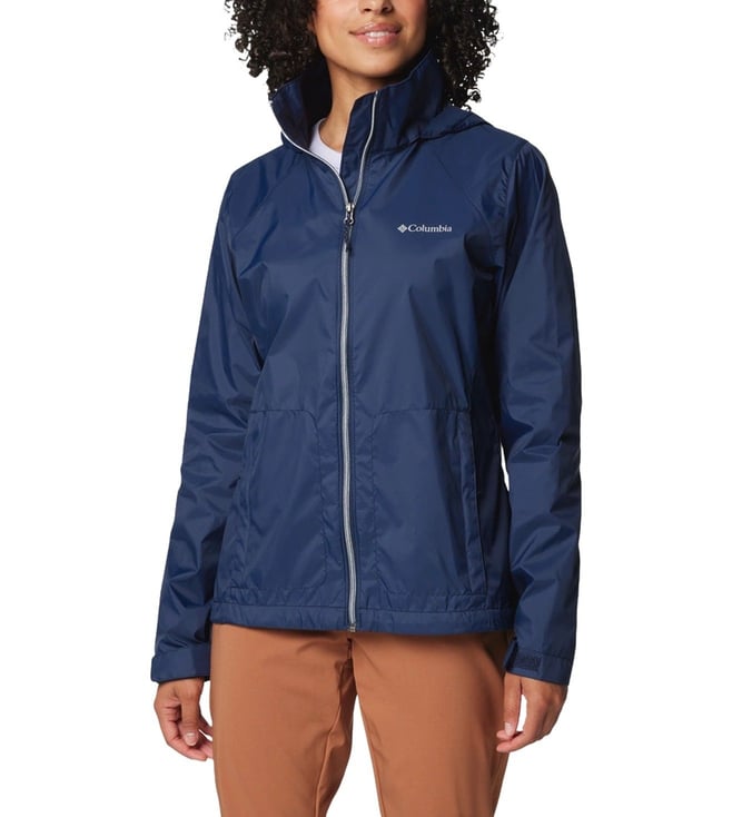 Buy Columbia Women Blue Switchback IV Rain Jacket Online @ Tata