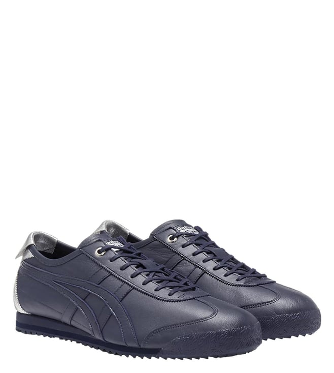 Onitsuka Tiger MEXICO 66 SD　MIDNIGHT Onitsuka Tiger Mexico 66 SD Midnight Navy Silver Men's