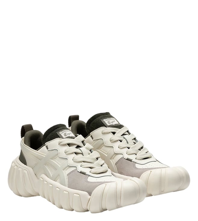 Buy Onitsuka Tiger Unisex DENTIGRE LS Cream & Birch Sneakers