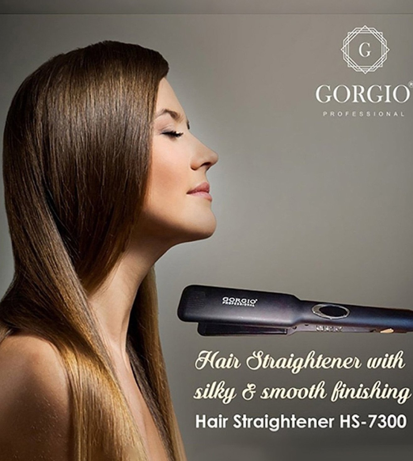 Gorgio professional hair straightener best sale