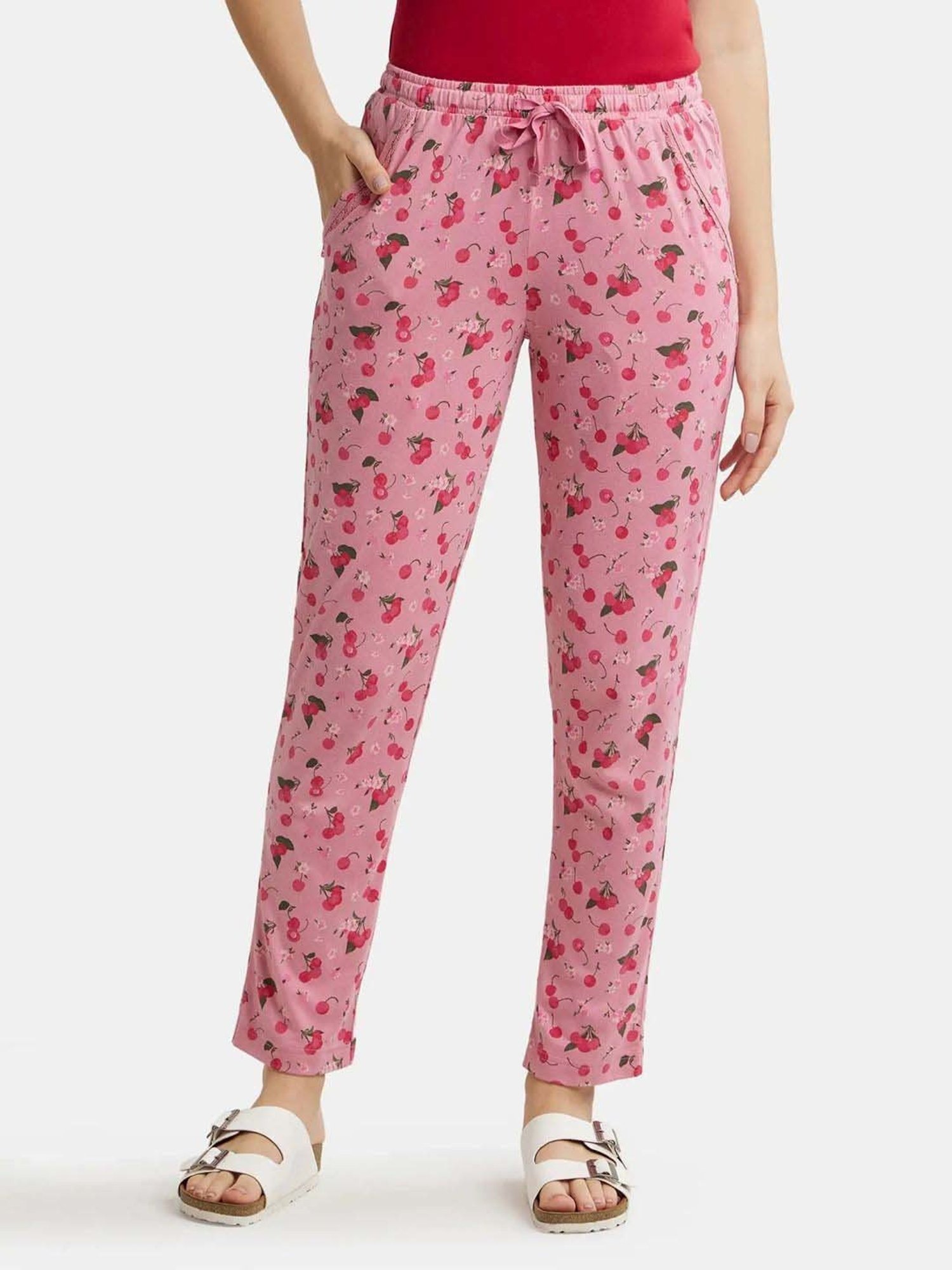 Buy Jockey Pink Printed Pyjamas for Women Online Tata CLiQ