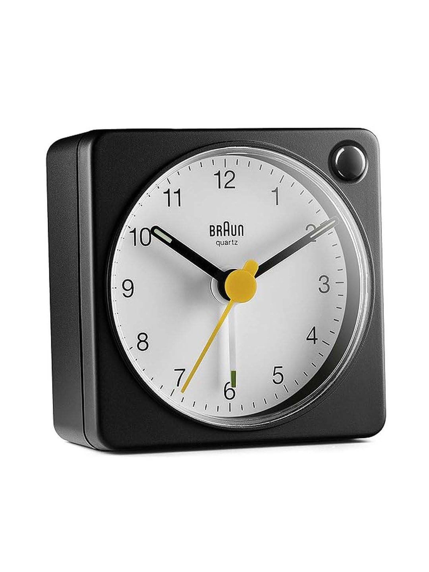 Buy Braun Black Classic Travel Analog Alarm Clock at Best Price