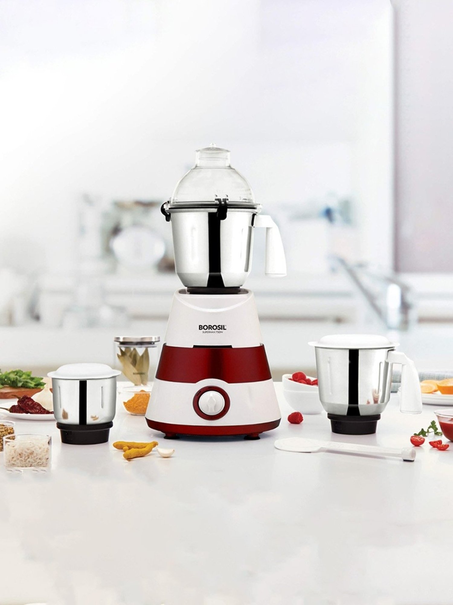 750 Watt Usha Imprezza Mixer Grinder Price Borosil Stainless Steel