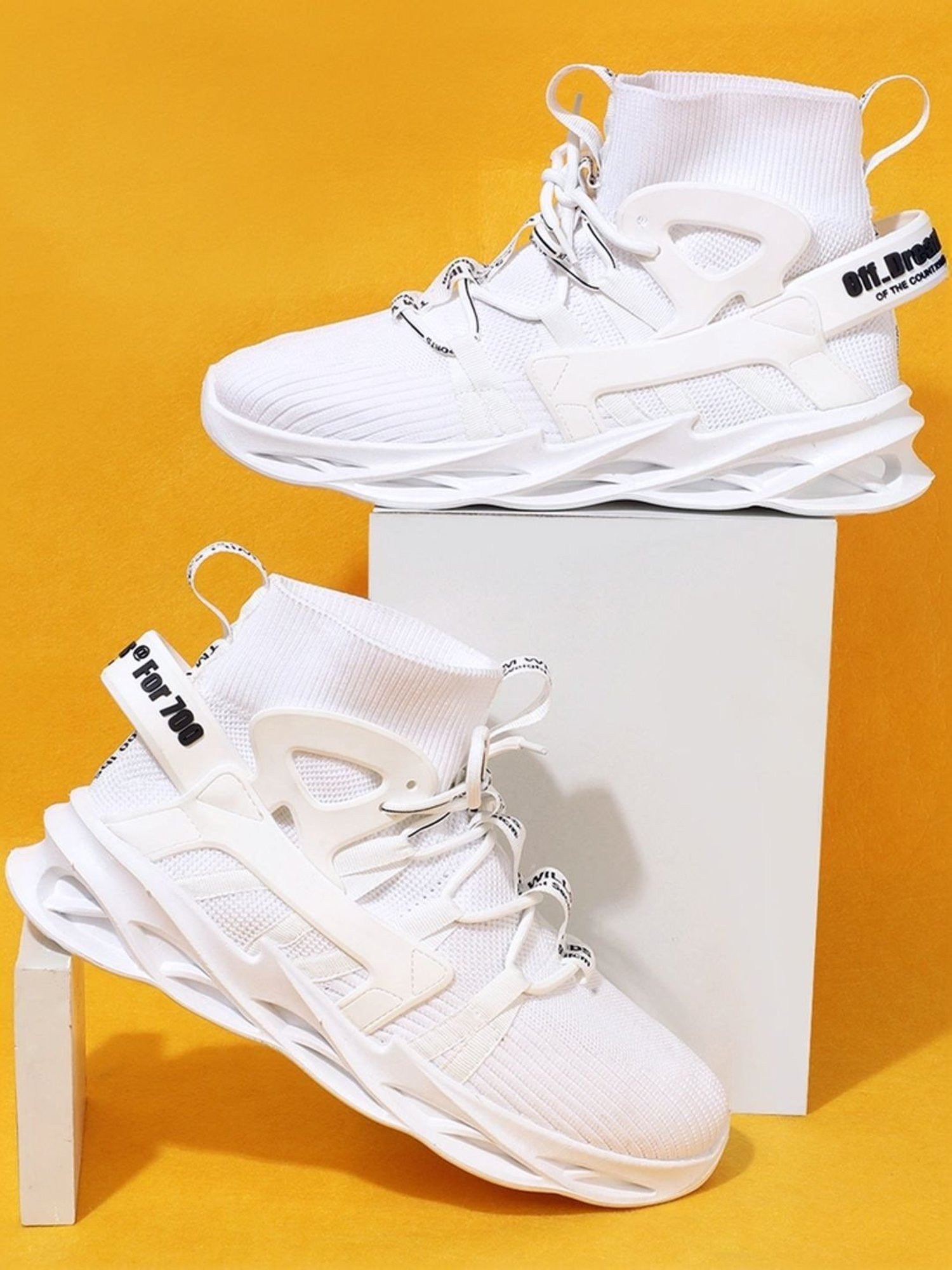 Buy Rapid Box Men's White Running Shoes for Men at Best Price