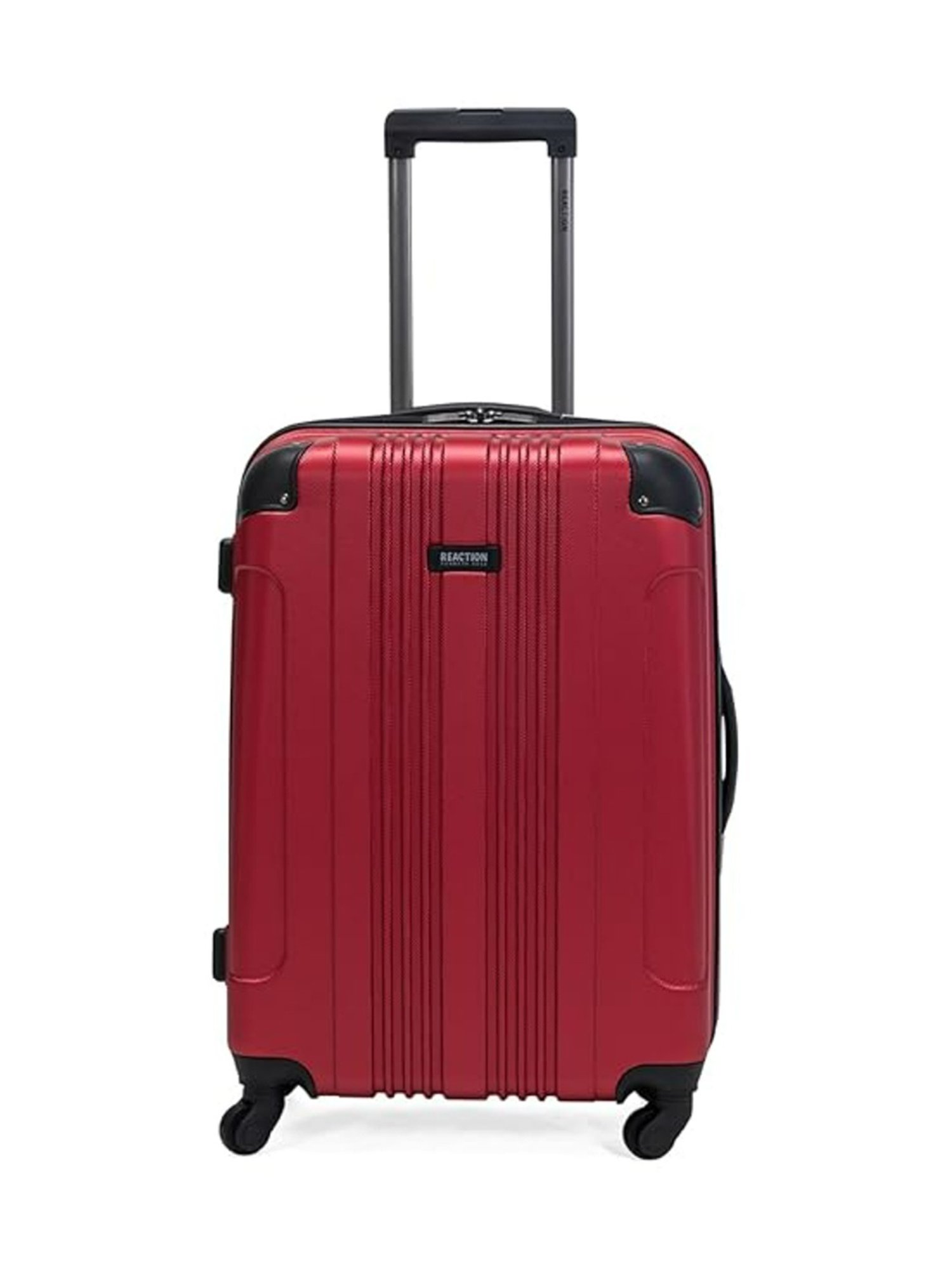 尺八ケース ワインレッド　18 多数本 Kenneth Cole Red Textured Medium Checked Luggage