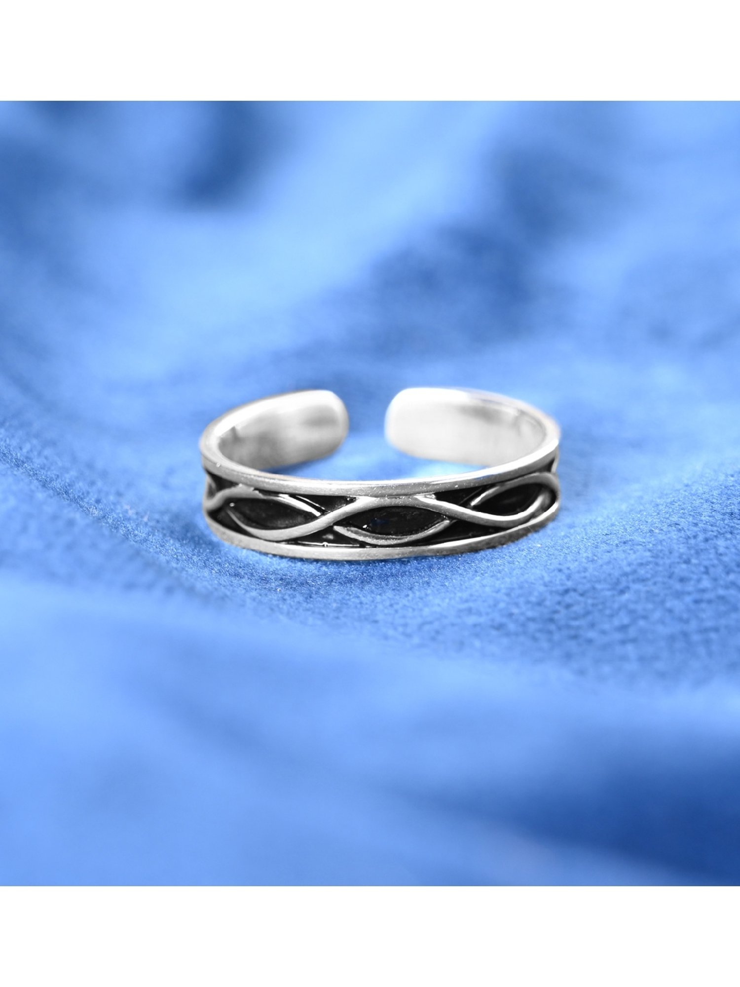 Buy Clara 925 Silver Platinum Swiss Zirconia Star Solitaire Ring