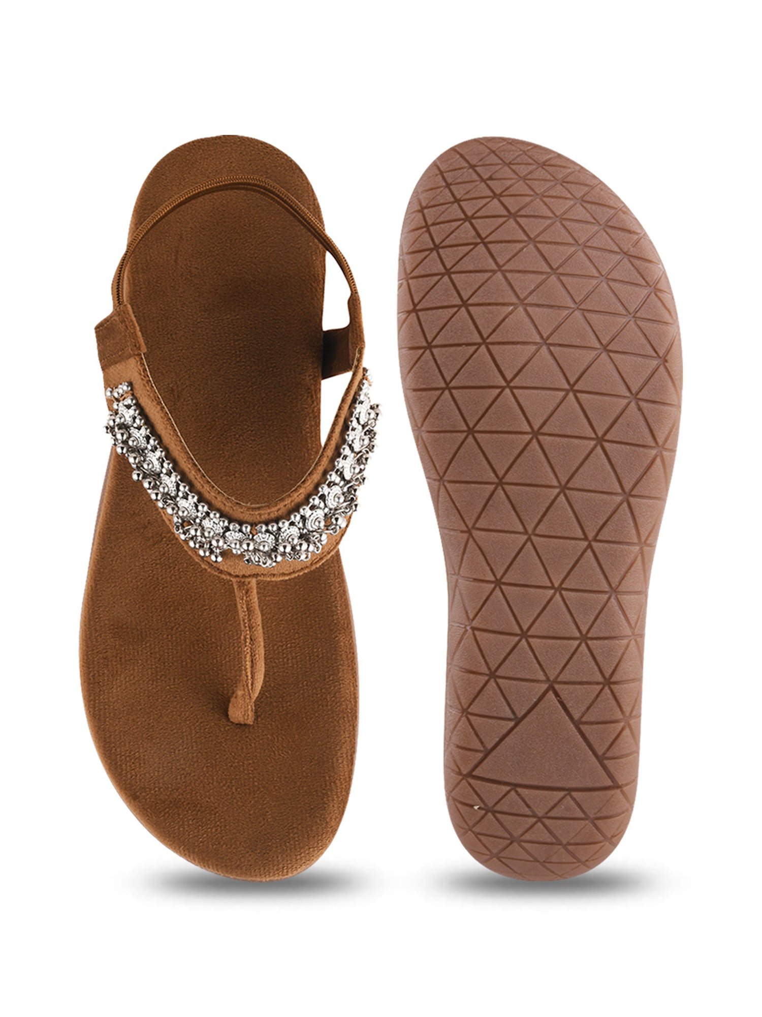 Ajio Flat Sandals Navy Flip Flops Womens Buy Navy Flat Sandals For