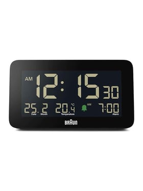 Buy Braun Black Digital Alarm Clock at Best Price @ Tata CLiQ