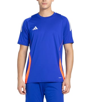 Adidas Blue Tiro24 Football Jersey
