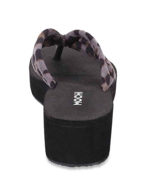 Women's Sandals Wedge Dark Gray Sandals Buy Mochi Dark Grey Thong