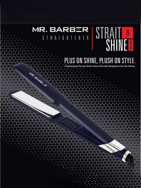 Barber Strait n Shine MB-SNS Hair Straightener (Black)