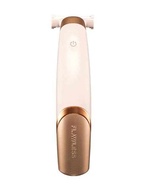 Flawless Finishing Touch Electric NU Razor for Arms, Legs & Bikini Area (Beige)