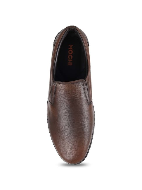 Buy Mochi Men's Brown Casual Moccasins for Men at Best Price