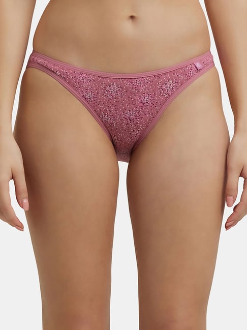 Pink Women's Jockey Brief Underwear JOCKEY SS02 Super Combed
