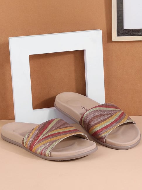 Metro Women's Multicolor Slides