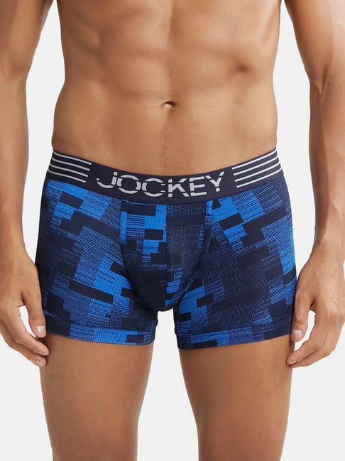 Buy Jockey Assorted Regular Fit Printed Trunks for Mens Online