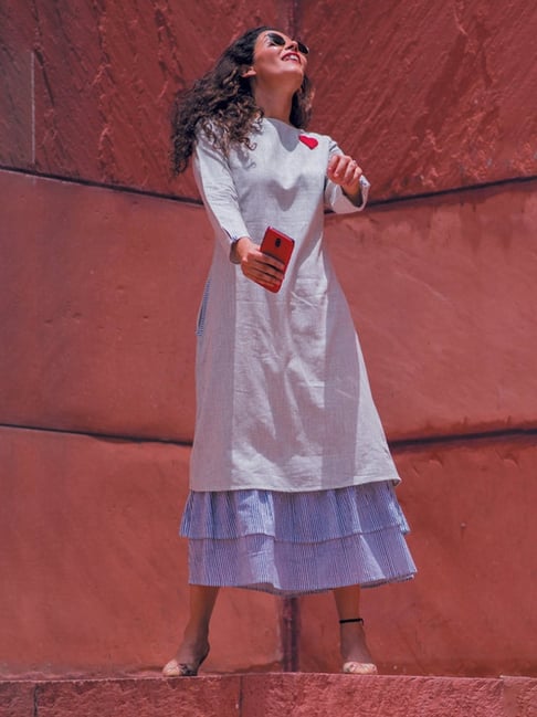 Buy Heart Embroidery Dress for Women Online @ Tata CLiQ Luxury