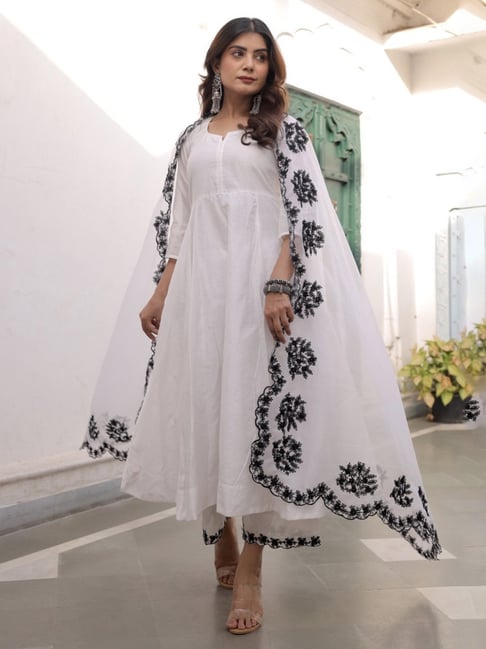 dupatta dress lace kanak kanak