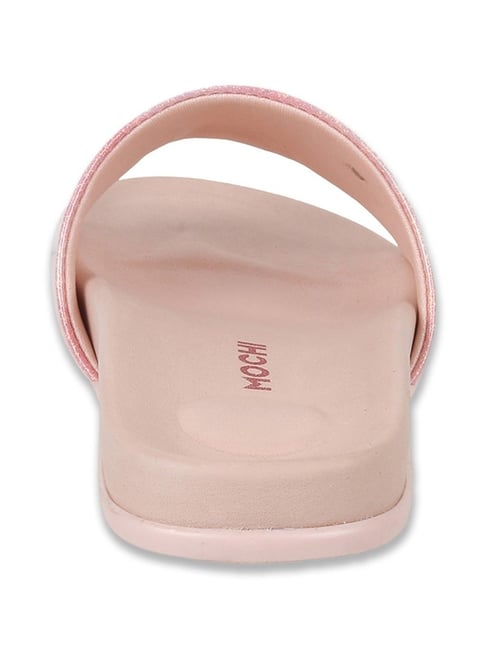 Mochi Women's Pink Slides