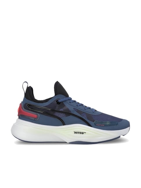 Puma Men's PWR NITRO SQD Inky Blue Training Shoes-picture-48