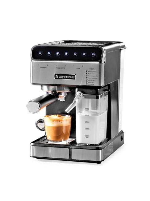Buy Wonderchef Regenta Silver Black Automatic Coffee Maker at