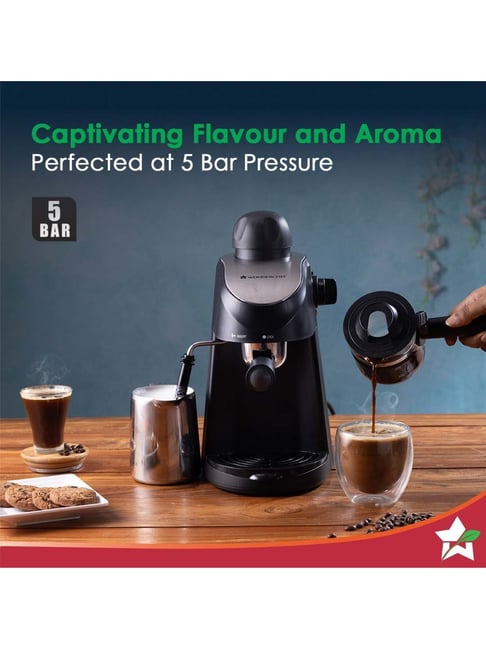 Buy Wonderchef Regenta Black Espresso Coffee Maker at Best Price