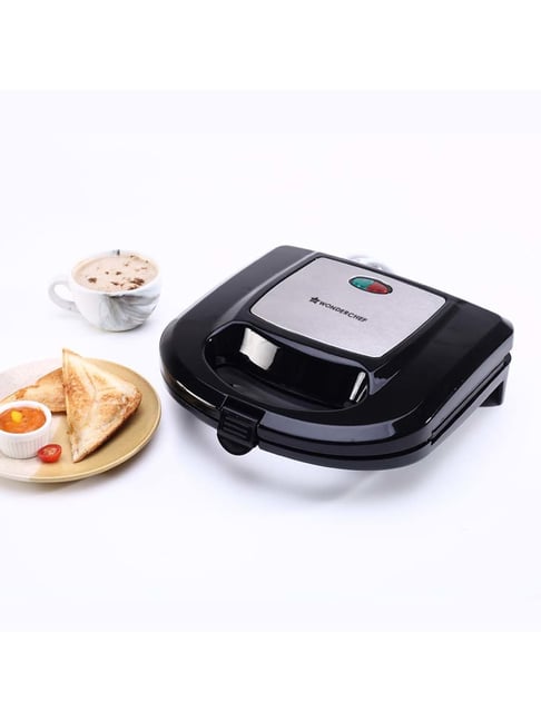 Wonderchef Ultima Sandwich Maker 800W Non-Stick Plates LED Indicator Easy  Clean 2-Yr Warranty