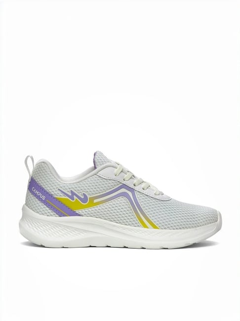 Campus Women's RAYE Off White Running Shoes
