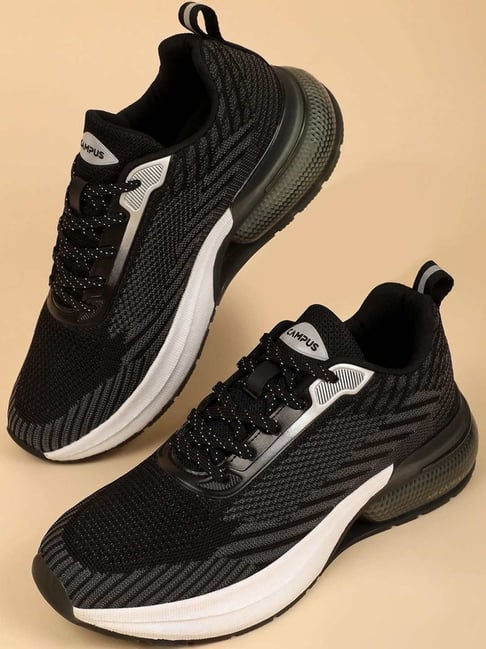 Buy Campus Men's SUMMIT Black Running Shoes for Men at Best Price