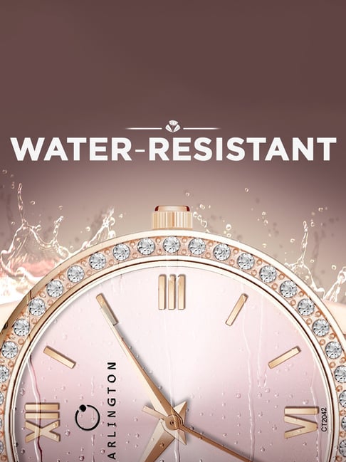 Carlington Iconic 2042 Pink Analog Watch for Women