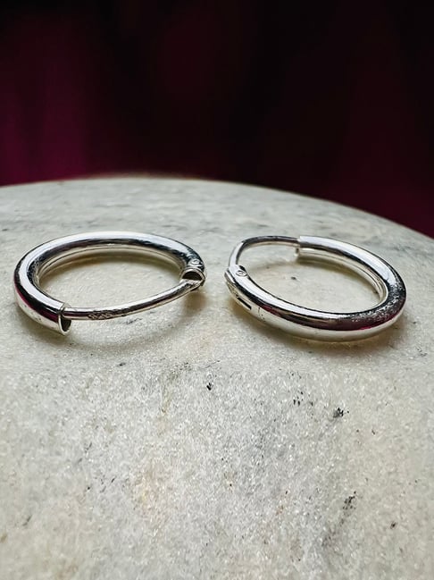 Arte Jewels 925 Sterling Silver Small Hoop Bali Earrings for Girls Kids  Women