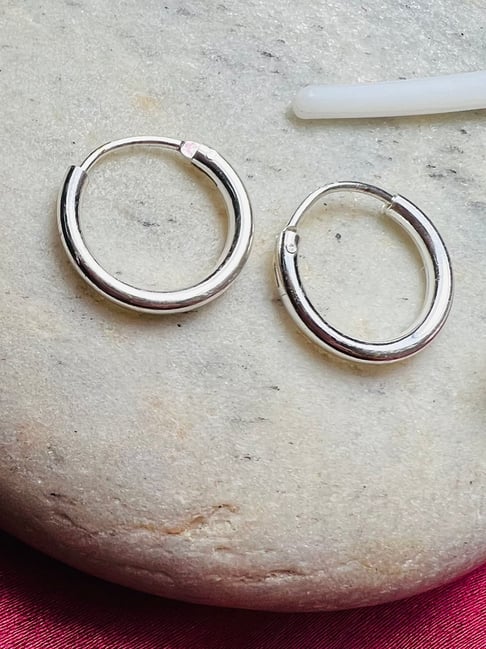 Buy Arte Jewels 925 Silver Bali Earrings for Girls Kids Women