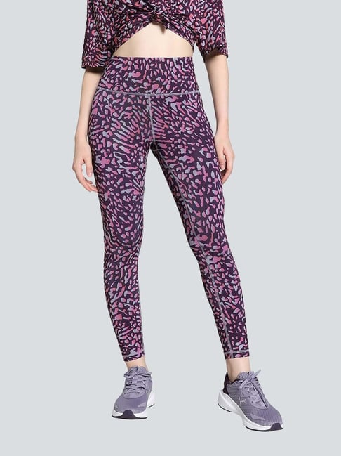 Puma Purple Printed Tights-picture-38