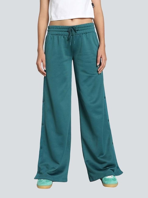 Puma Teal Green Low Rise Pants-picture-41