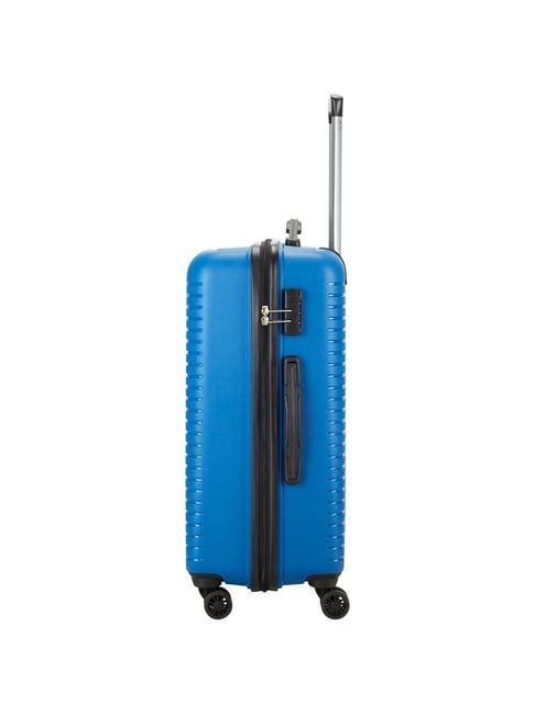 Buy Skybags BEAT-PRO Blue 8 Wheels Medium Hard Cabin Trolley Bag