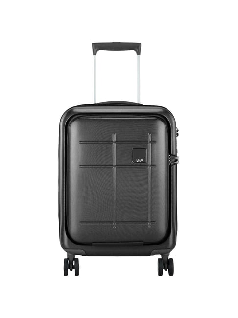 VIP ZORRO Black Wheels Small Hard Cabin Trolley Bag