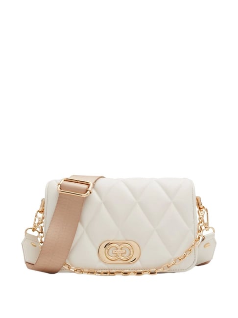 Aldo white sling bag best sale