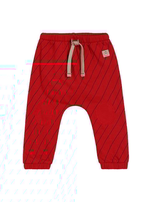 MINIKLUB Boys Red Printed Pants