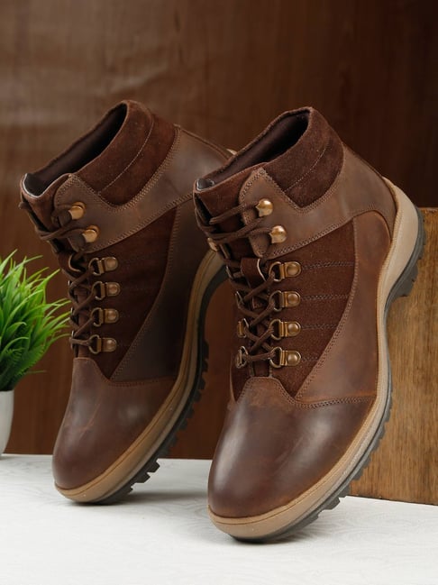 Teakwood Leathers Men's Brown Casual Boots - Main Image