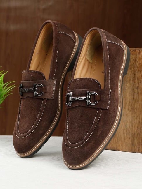 Teakwood Leathers Men's Brown Casual Loafers-picture-24